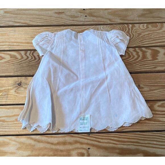 Tiny Tots Infants Vintage Dress Size 1 Light Pink - Picture 2 of 6